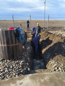 Servicios Públicos trabaja en un sistema de comunicación con Trelew por el Interconectado