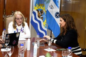 Alicia recibió en audiencia a representantes de la Fundación “Por el Mar”