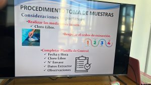 Se realizaron capacitaciones en el Laboratorio Central de Servicios Públicos