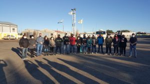 SPSE y Vialidad Provincial trabajan en conjunto en Las Heras