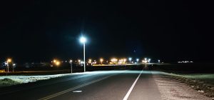 Destacaron obras de alumbrado en barrios de Río Gallegos y Lago Posadas