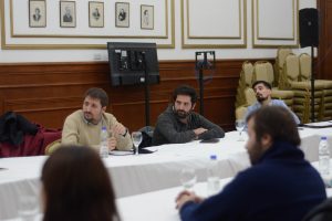 Alicia participó de la reunión del COE con representantes de los poderes legislativo y judicial