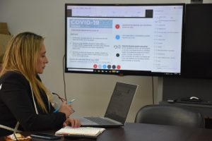 Santa Cruz presente en una capacitación de la Organización Mundial de la Salud