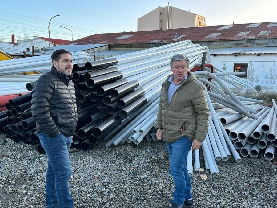 Servicios Públicos y Puerto Santa Cruz acordaron la iluminación de la costanera