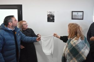 Alicia inauguró las instalaciones de la Intendencia Parque Nacional Bosques Petrificados