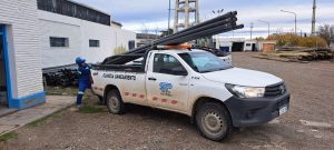 Servicios Públicos ejecutó obras en cuartel de bomberos y establecimientos educativos en Las Heras
