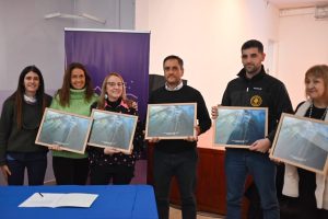 El Gobierno firmó nuevos convenios que beneficiarán a la comunidad de Jaramillo y Fitz Roy
