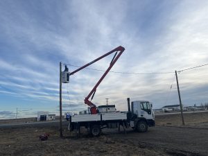 Río Gallegos: Avances en extensión de redes de agua e iluminación en el barrio René Favaloro