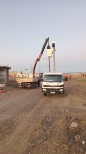 Avanzan obras para extender líneas de energía eléctrica y red cloacal en Puerto Deseado