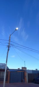 Se realizaron instalaciones de nuevas luminarias y trabajo articulado con Vialidad en Las Heras