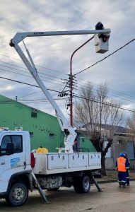 Se realizó un recambio de transformadores para mejorar el suministro eléctrico en Caleta Olivia