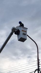 Se realizó un recambio de transformadores para mejorar el suministro eléctrico en Caleta Olivia