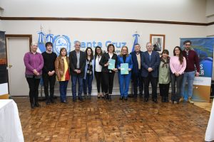 Alicia firmó un convenio para la obra edilicia destinada a la primera infancia