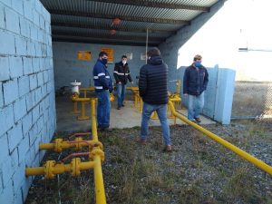 Continúan los trabajos para abastecer de gas a la planta de Generación Río Chico