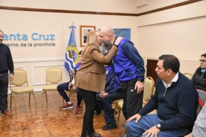 Alicia recibió a la delegación del Club Hispano Americano que participó en el certamen nacional