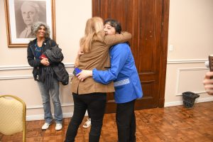 Alicia recibió a la delegación del Club Hispano Americano que participó en el certamen nacional