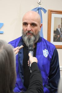 Alicia recibió a la delegación del Club Hispano Americano que participó en el certamen nacional