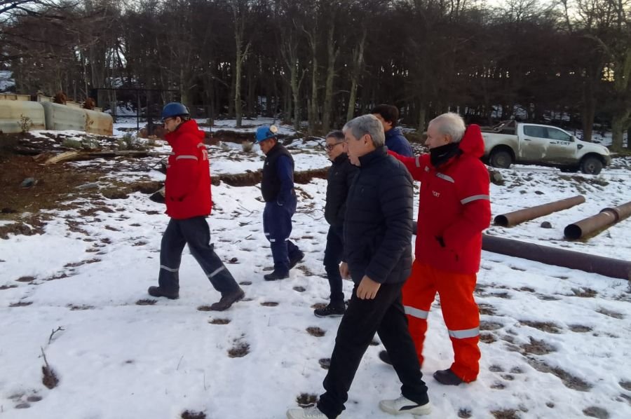 Equipos técnicos de Servicios Públicos e YCRT recorrieron la zona del chiflón 7