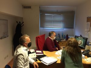 Autoridades de la regional Patagonia Sur mantuvieron la primera reunión por videoconferencia