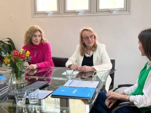 Alicia se reúne con organismos nacionales para seguir garantizando derechos en Santa Cruz