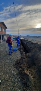 Servicios Públicos instaló redes de agua en el barrio Ayres Argentinos