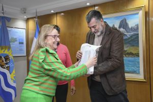 Alicia se reunió con los padres de Micaela García en Casa de Gobierno
