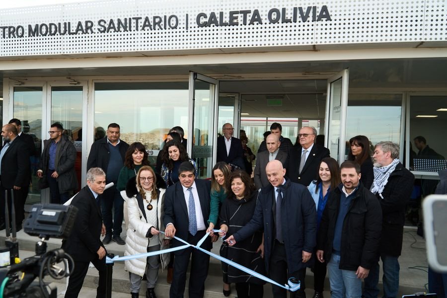 Obras para vivir mejor: Alicia inauguró el Hospital Modular “Wilson Eduardo Parada” en Caleta Olivia