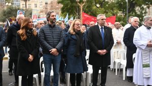Alicia asistió a la asunción de García Cuerva como arzobispo de Buenos Aires