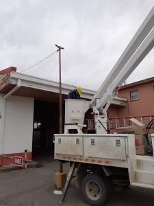 Se trabaja en el proyecto de iluminación del paso fronterizo Integración Austral  