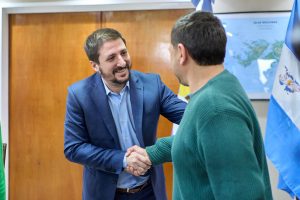 Alicia recibió a Juan Grabois en Casa de Gobierno