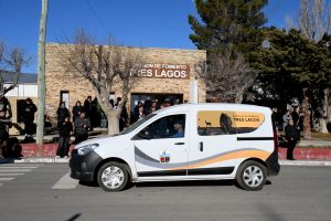 El Gobierno de Santa Cruz acompañó los festejos del 50° aniversario de Tres Lagos