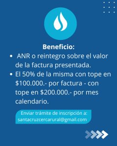 Programa "Santa Cruz Cerca Rural": se encuentra vigente hasta el 31 de diciembre de 2023