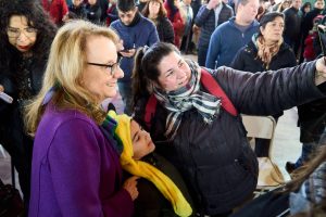 Alicia: “En estos 40 años de democracia, lo importante es ejercer nuestro derecho a votar”
