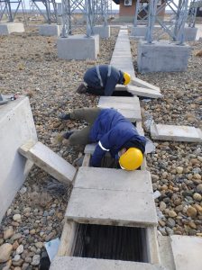 Continúa la obra con fibra óptica para detectar la causa de interrupciones de energía
