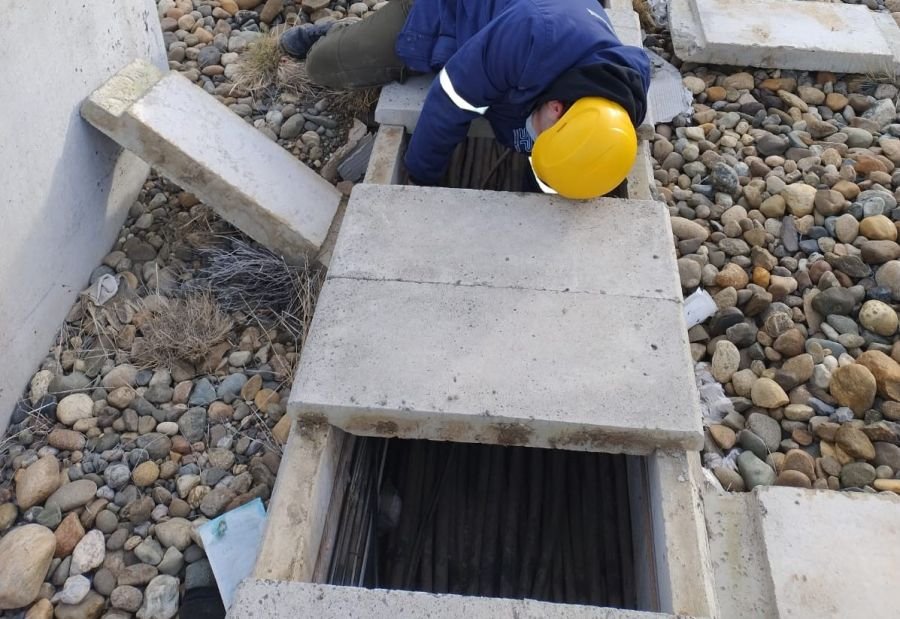 Continúa la obra con fibra óptica para detectar la causa de interrupciones de energía