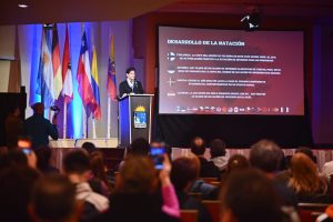 El Calafate: comenzó la Copa Mundial de Natación de Invierno 2023