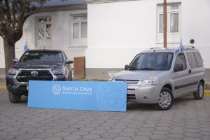 Fortalecimiento del Parque Automotor: Alicia entregó nuevas unidades móviles a Koluel Kaike
