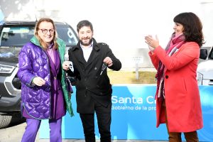 Fortalecimiento del Parque Automotor: Alicia entregó nuevas unidades móviles a Koluel Kaike