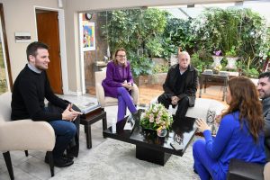 Alicia firmó convenios para la creación de una planta estable y la gestión de residuos