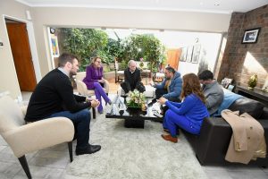 Alicia firmó convenios para la creación de una planta estable y la gestión de residuos