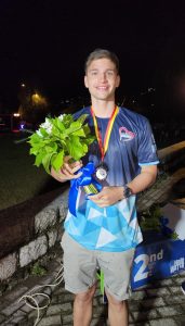 Alicia felicitó a Matías Díaz por el logro obtenido en el Mundial de Aguas Abiertas de Macedonia