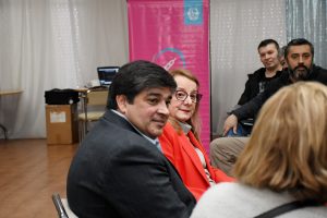 Alicia acompañó el cierre del curso de formación en ecografía a profesionales de la salud