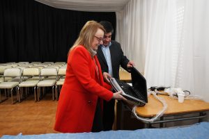 Alicia acompañó el cierre del curso de formación en ecografía a profesionales de la salud