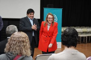 Alicia acompañó el cierre del curso de formación en ecografía a profesionales de la salud