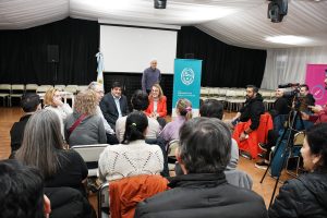 Alicia acompañó el cierre del curso de formación en ecografía a profesionales de la salud