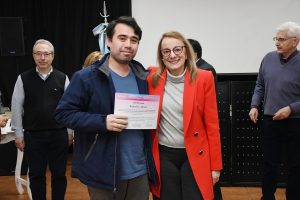 Alicia acompañó el cierre del curso de formación en ecografía a profesionales de la salud
