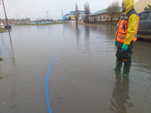 Las áreas de seguridad trabajan de manera conjunta tras las fuertes precipitaciones