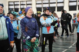 “Santa Cruz recorre”: realizaron una gran jornada de cicloturismo con mirada inclusiva en Río Gallegos