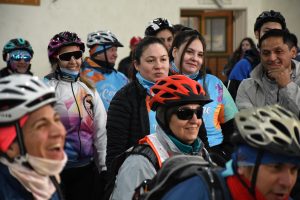 “Santa Cruz recorre”: realizaron una gran jornada de cicloturismo con mirada inclusiva en Río Gallegos