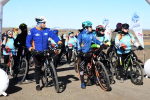 “Santa Cruz recorre”: realizaron una gran jornada de cicloturismo con mirada inclusiva en Río Gallegos